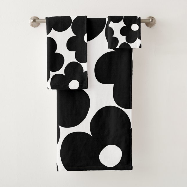 Marguerites noires rétro #1 #décoration #art (En situation)
