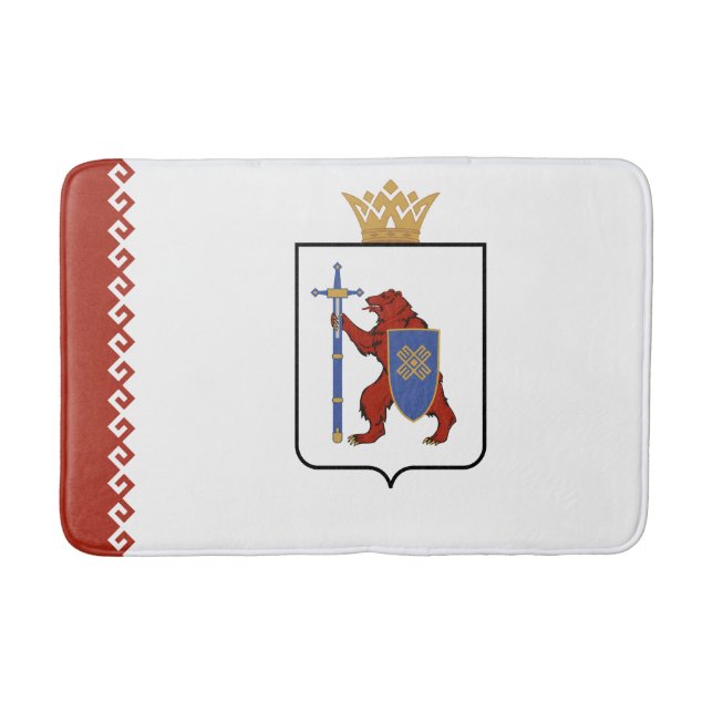 Mari El Flag Badematte (Vorderseite)