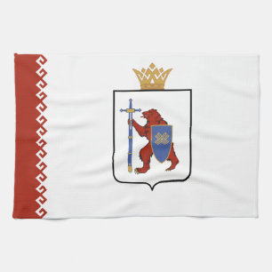 Mari El Flag Geschirrtuch