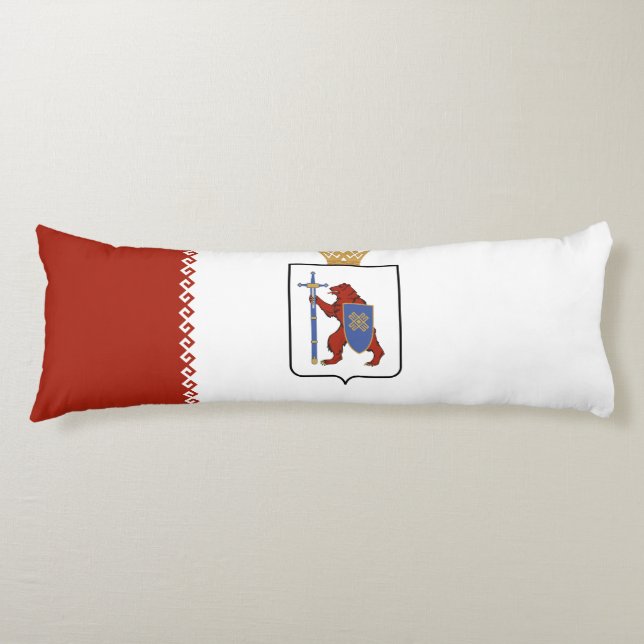 Mari El Flag Seitenschläferkissen (Vorderseite)