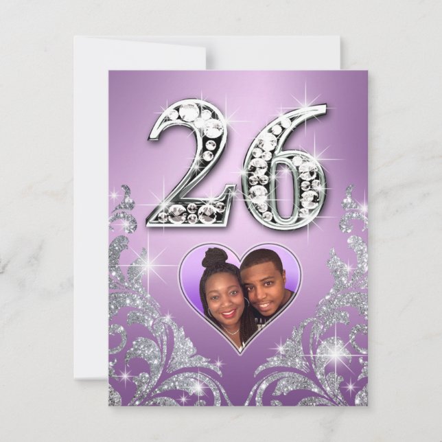 Mari legen Karten-Nr. 26 ver Einladung (Vorderseite)