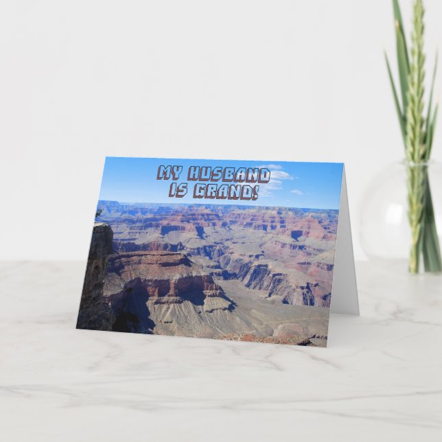 Mari, tu es grand !, carte d'anniversaire du Grand (Devant)