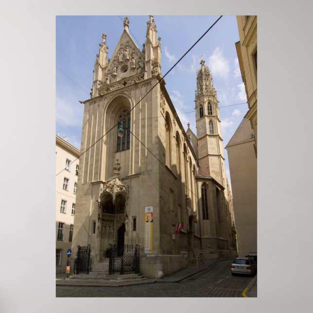 Maria Am Gestade, Vienna Austria Poster (Vorne)