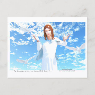 Mariä Aufnahme in den Himmel Postkarte