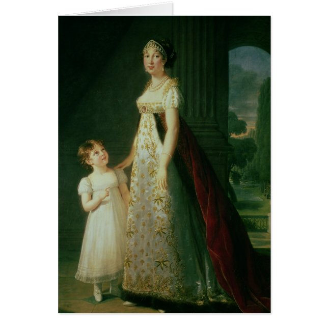 Maria Caroline Bonaparte, reine de Naples (Devant)