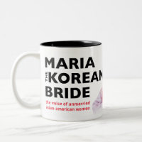 Maria die koreanische Braut-Tasse