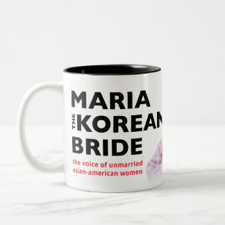 Maria die koreanische Braut-Tasse Zweifarbige Tasse