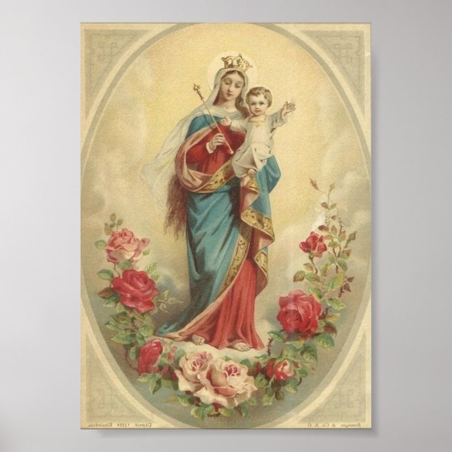 Maria, Hilfe der Christen Poster (Vorne)