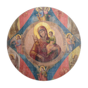 Maria, Jesus und Engel Schneidebrett