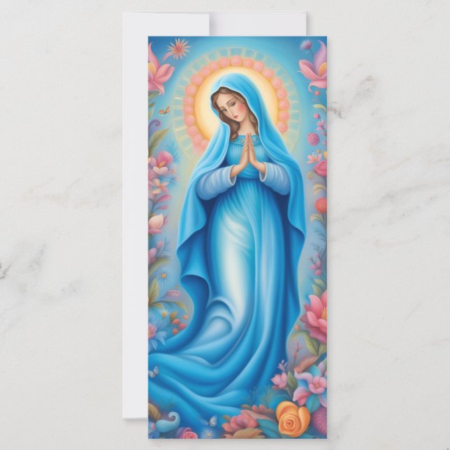 Mariä-Jungfrau-Karte (Vorderseite)