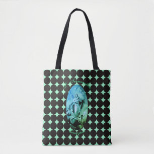 Maria – Madonna Mary muster dots retro gepunktet Tasche