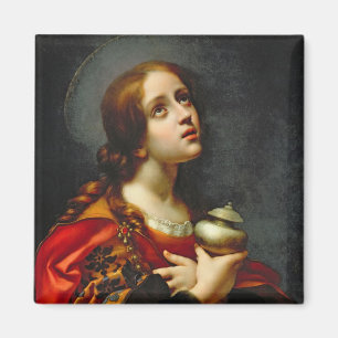Maria Magdalena, 1660-70 (Öl auf Leinwand) Magnet