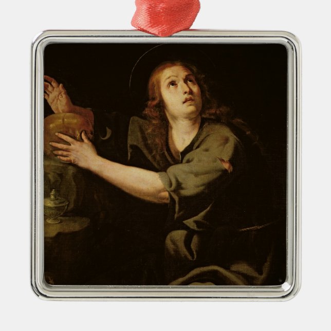 Maria Magdalena Ornament Aus Metall (Vorne)