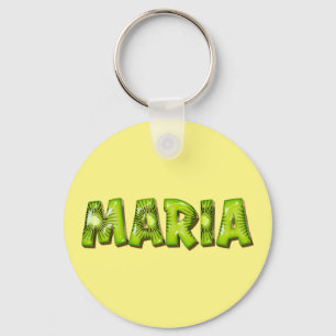 Maria Name Kiwi Design Schlüsselanhänger