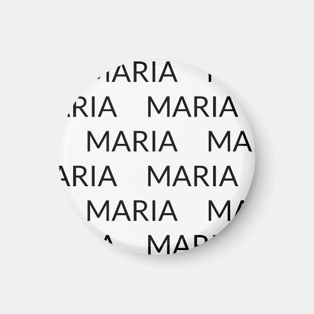 MARIA name Magnet (Vorne)