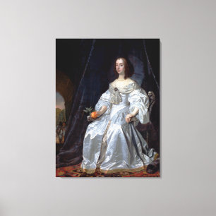 Maria, Prinzessin von Oranien Leinwanddruck