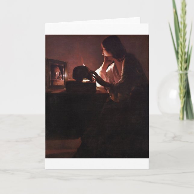 Maria Regrets, La Tour Karte (Vorderseite)