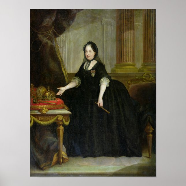 Maria Theresa Kaiserin von Österreich Poster (Vorne)