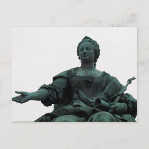 Maria Theresia Statue Postkarte