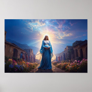 Maria von Nazareth geht allein Poster
