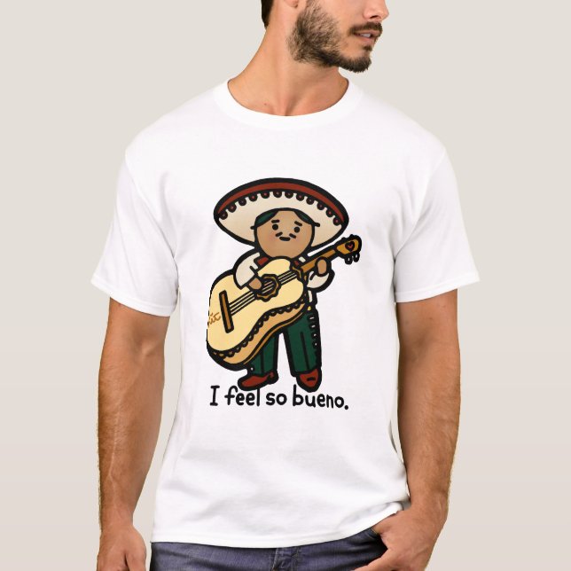 Mariachi bemannen T-Shirt (Vorderseite)