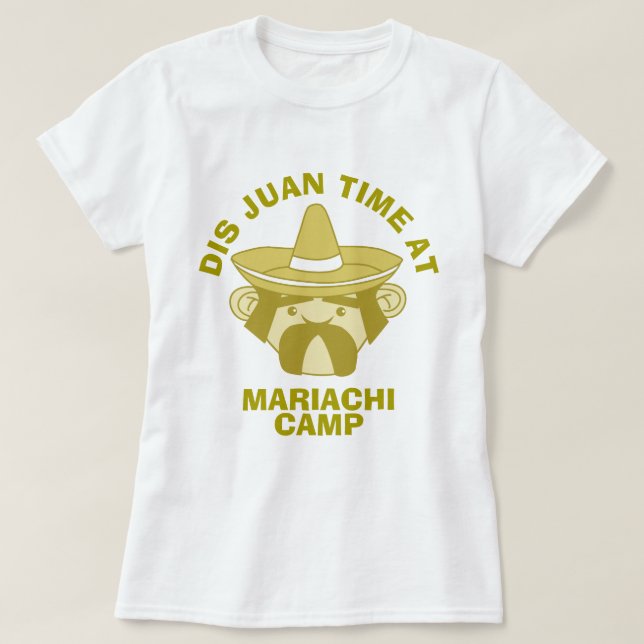 Mariachi Camp T-Shirt (Design vorne)