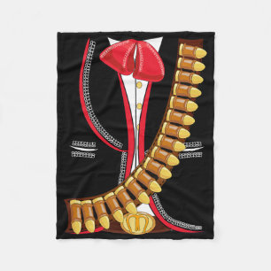 Mariachi Charro Mexican Cinco De Mayo Costume Shir Fleecedecke