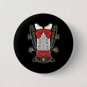 Mariachi Charro Mexikanisches Kostüm für Cinco de  Button
