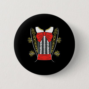 Mariachi Charro Mexikanisches Kostüm für Cinco de Button