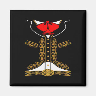 Mariachi Charro Mexikanisches Kostüm für Cinco de  Magnet