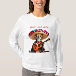 Mariachi Chihuahua Serenade T-Shirt