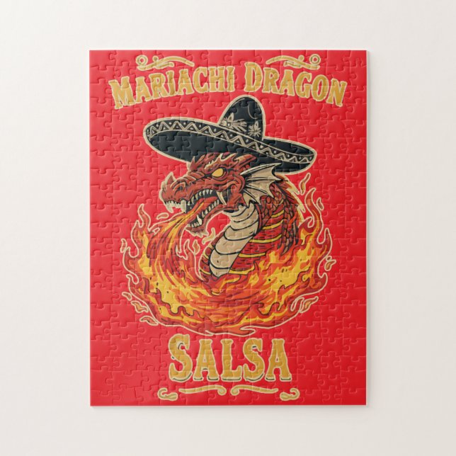 Mariachi-Drachen-Salsa (Vertikal)