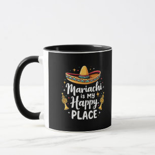 Mariachi ist mein Happy Place Mexico Music Saxopho Tasse