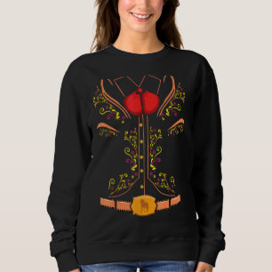Mariachi Outfit Mexikanisches Mexiko Happy Cinco D Sweatshirt