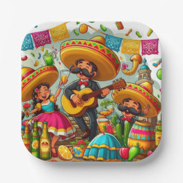 Mariachi Pappteller
