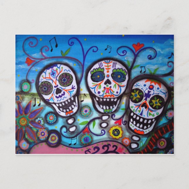 Mariachi Postkarte (Vorderseite)