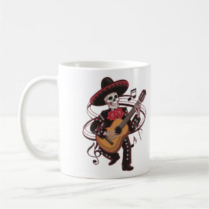 Mariachi Skeleton Groove Kaffeetasse