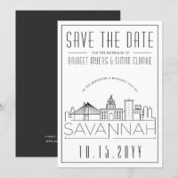 Mariage à Savannah | Faire-part de sauvegarde de l