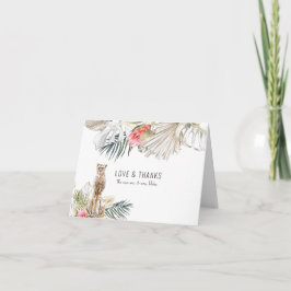 Mariage africain Safari photo Merci