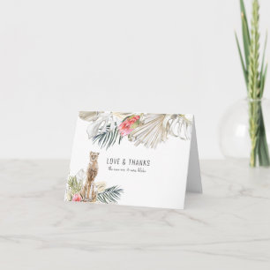 Mariage africain Safari photo Merci