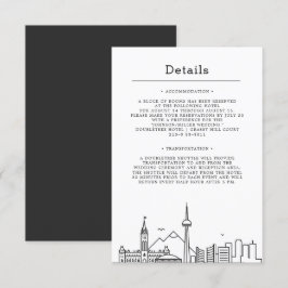 Mariage au Canada | Invitation Détails