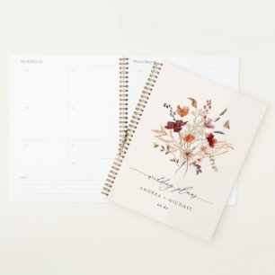 Mariage Automnal Élégant aux Fleurs Sauvages Bohèm