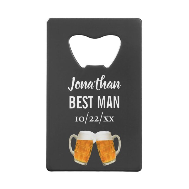 Mariage Best Man Bachelor Party Favoriser la bière (Devant)