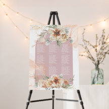Mariage Boho en laiton rose Rose