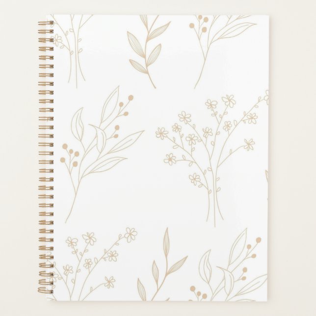 Mariage Boho Floral Beige (Devant)