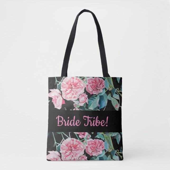 Mariage Bridesmaid Sac fourre-tout de la mariée ro (Devant)