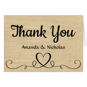 Mariage campagnard de Burlap en Merci russe