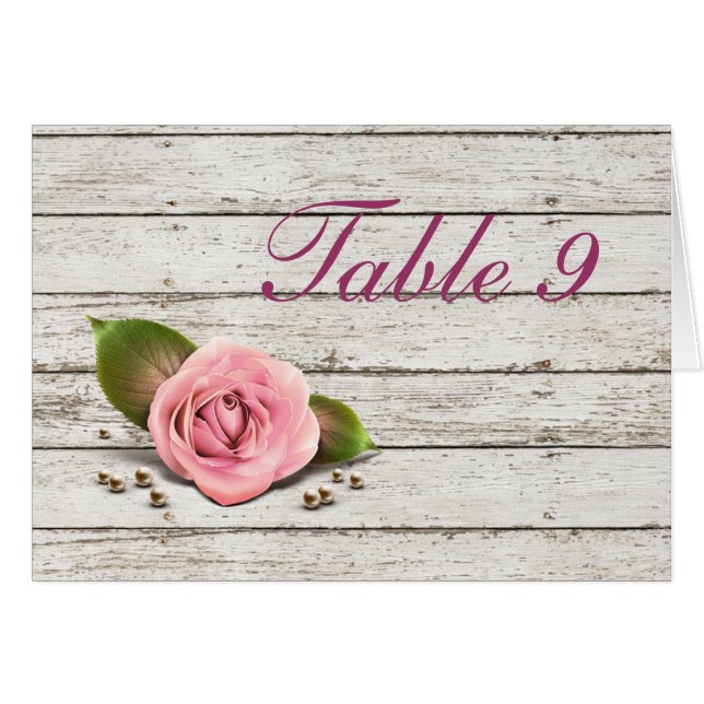 mariage campagnard français rose rose blanc (Devant Horizontal)