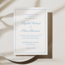 Mariage Classique de Bordure