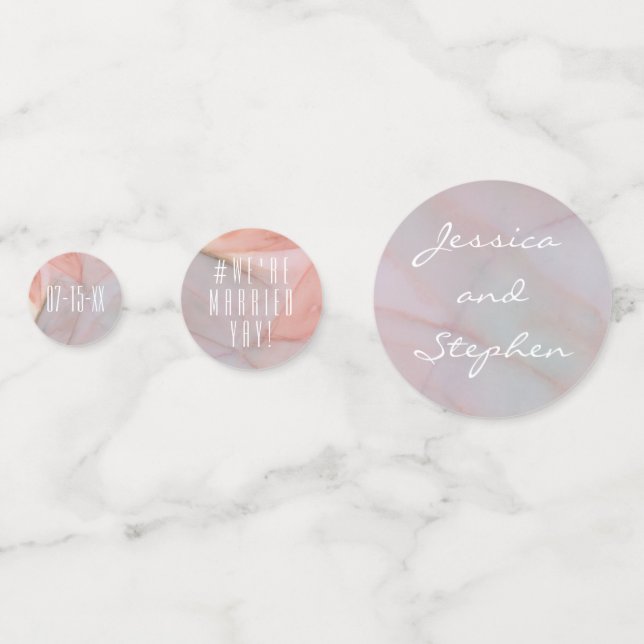 Mariage Confetti Lovely en Pink et Lavenders (Devant)